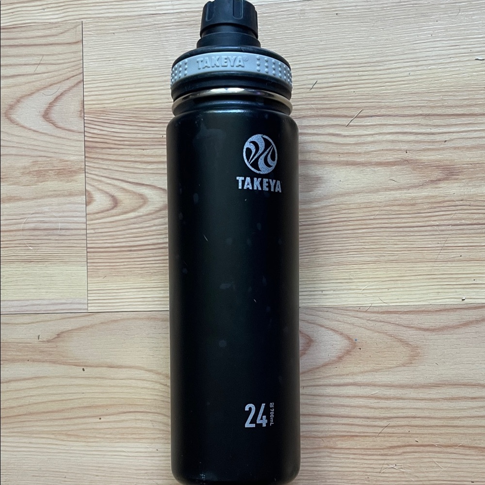 Takeya Black Water Bottle